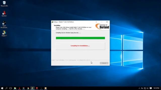 INSTAL DELPHI 7 stap by stap di windows 10 смотреть онлайн