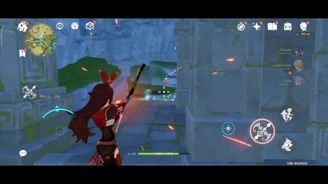 Play Genshin Impact 15 minute 60 FPS Poco F3 смотреть онлайн