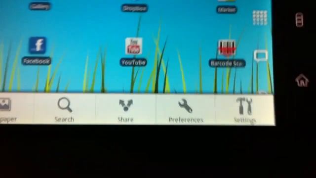 GO Launcher EX 2.14 running on the Dell Streak (Android 2.2) смотреть онлайн