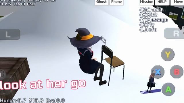 [School Girls Simulator] A WALL TO TRAP EVERYONE + OTHER EXPERIMENTS!!! смотреть онлайн