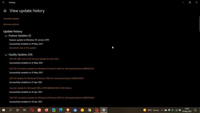 What's new in Windows 10 May 2021 Feature Update (19043.985) смотреть онлайн