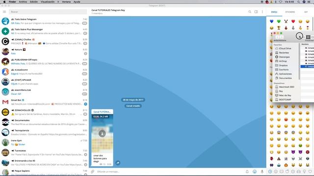 Actualización Telegram 4.7 y escritorio 1.2.6 смотреть онлайн