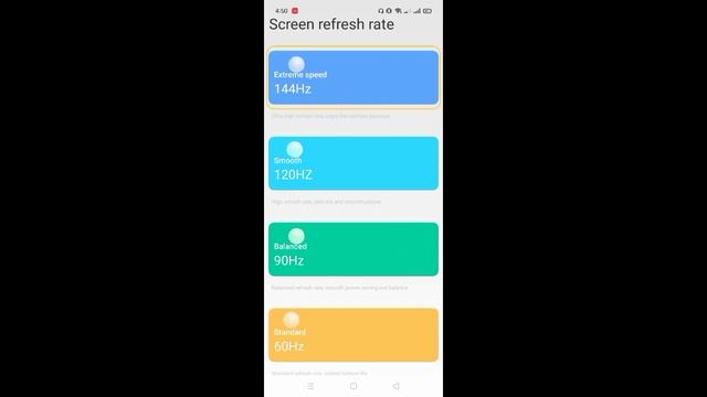 SCREEN REFRESH RATE CHANGER UPTO 144HZ | LOW END DEVICES!