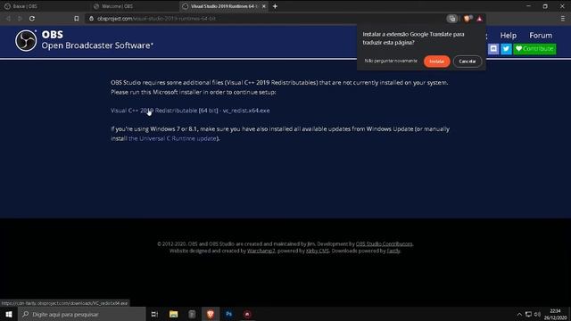 como resolver erro vcruntime140.dll смотреть онлайн