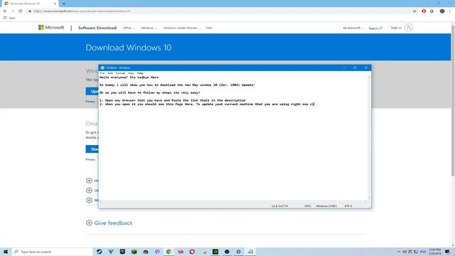 Windows 10 May 2019 Update, version 1903: Tutorial How to Install Version 1903 смотреть онлайн