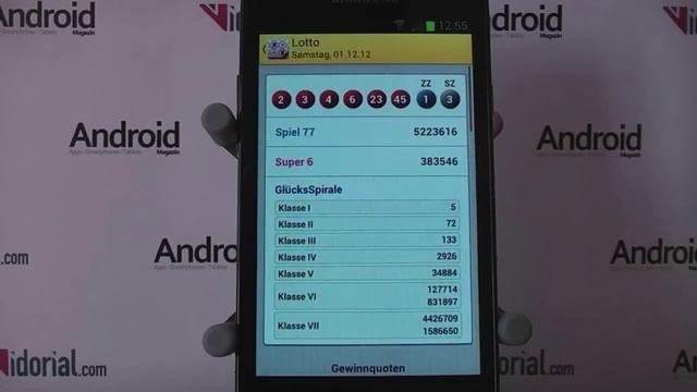 Android-App Review: Clever Lotto смотреть онлайн