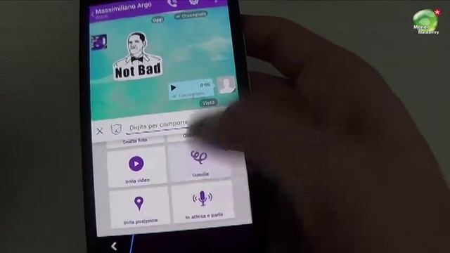 Viber BlackBerry 10 video review - MondoBlackBerry смотреть онлайн