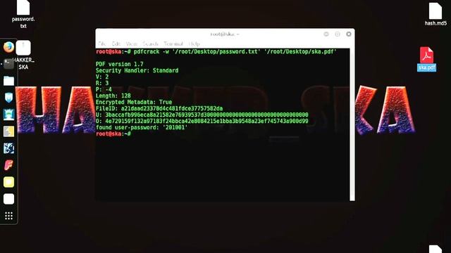 How to Hack PDF files using Dictionary Attack | Hacking Tutorials free - 3 смотреть онлайн