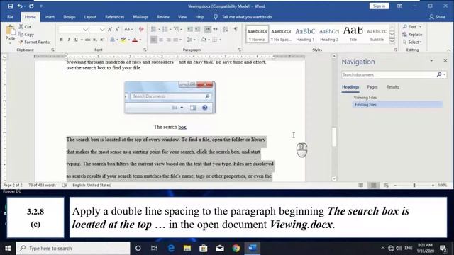 ICDL Practice - Documents (Word Processing) - Syllabus 5.0 (Word 2019) смотреть онлайн