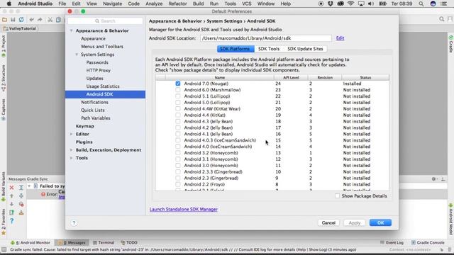 Android Studio - Erros Missing Platform and Tools Builder. Aprenda resolver! смотреть онлайн