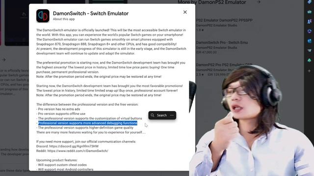 DAMON SWITCH EMULATOR ANDROID BERULAH KEMBALI DENGAN TINGKAH BARUNYA BERSAING DENGAN EGG NS смотреть онлайн