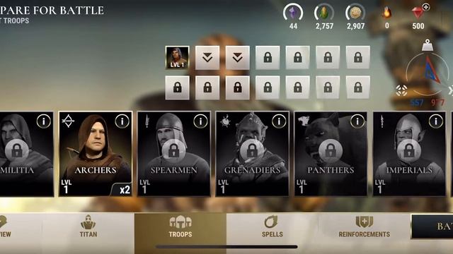 Dawn of Titans! Ultra Graphics Gameplay! iOS/Android смотреть онлайн