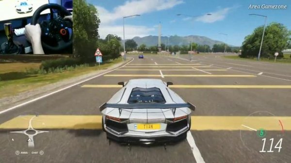 Lamborghini Aventador 2012 - Forza Horizon 4, Ferruccio Lamborghini | Logitech G29 Gameplay