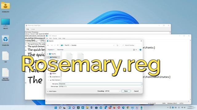 How to Change Font Style in Windows 11 | How To Change Font in Windows 11 смотреть онлайн