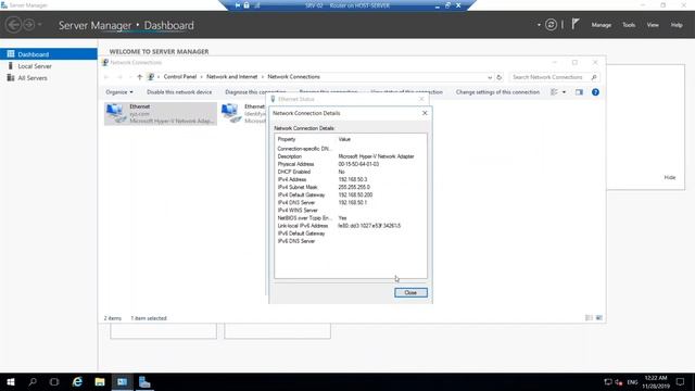 Step by Step installation and configuration of NAT in Windows server 2016 смотреть онлайн