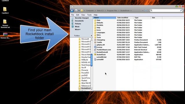Installing Rocketdock Skins (Tutorial) смотреть онлайн
