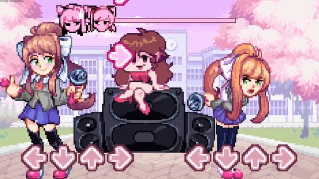 Pixel Monika: New VS Old | FNF DDTO смотреть онлайн