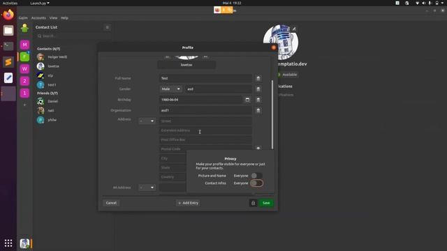 Gajim 1.4 UI/UX Preview смотреть онлайн