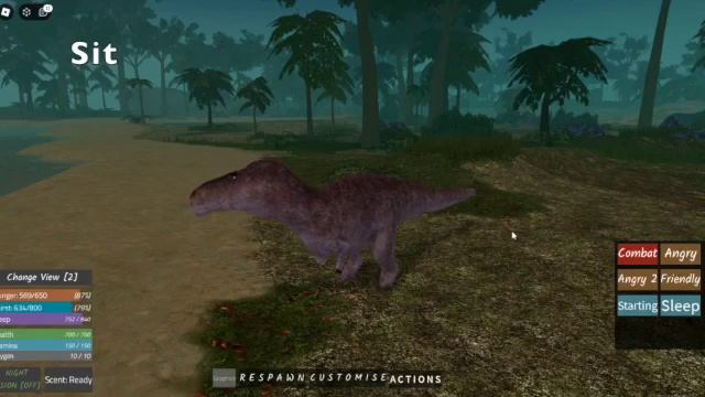 Megalosaurus V2 Remodel|Roblox Dinosaur World Mobile смотреть онлайн