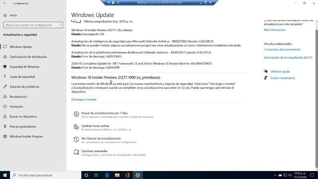 YA DISPONIBLE NUEVA BUILD 21277 DE WINDOWS 10 21H1 LLEGA CON MUCHAS CORRECCIONES Y NUEVAS NOVEDADES смотреть онлайн