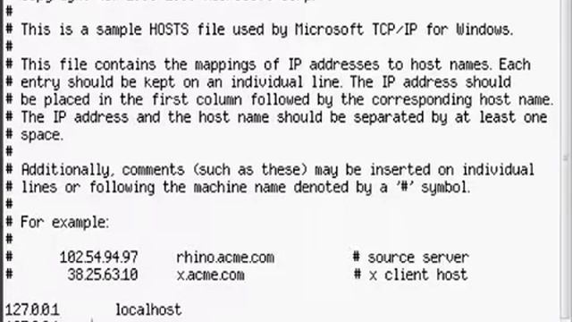 HOSTS file editing - Website Blocking смотреть онлайн