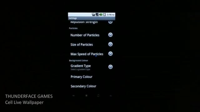 Cell Live Wallpaper смотреть онлайн