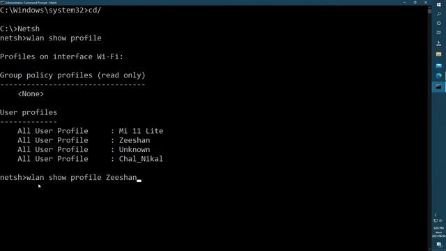 CMD : Find all Wi-Fi passwords with in 3 Mins | Windows 10/8.1/8/7 смотреть онлайн