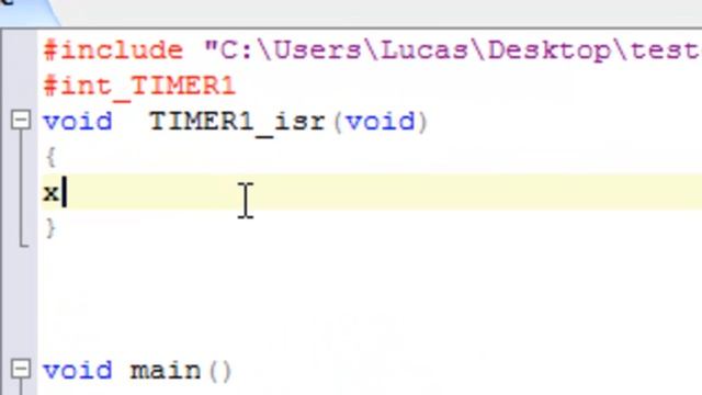 Tutorial - 26 - Programação Em C para PIC - Interrupção timer 1 Código (Em Português) смотреть онлайн