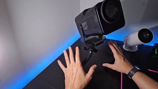 PROJETOR HY320: Análise e Unboxing do Suporte! Vale a Pena!?