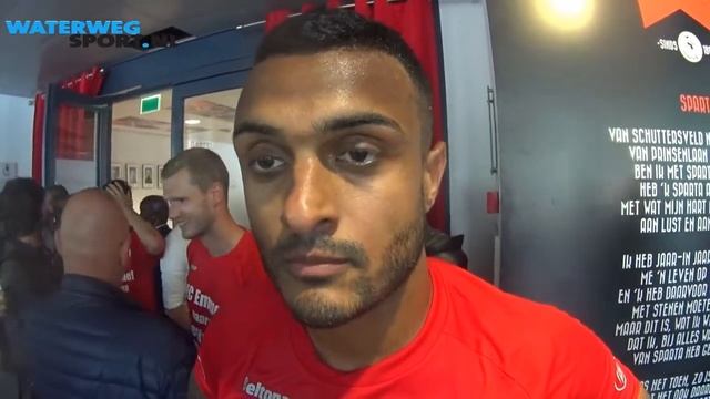 Waterwegsport.nl Mario Bilate (FC Emmen) na Sparta vs Emmen смотреть онлайн