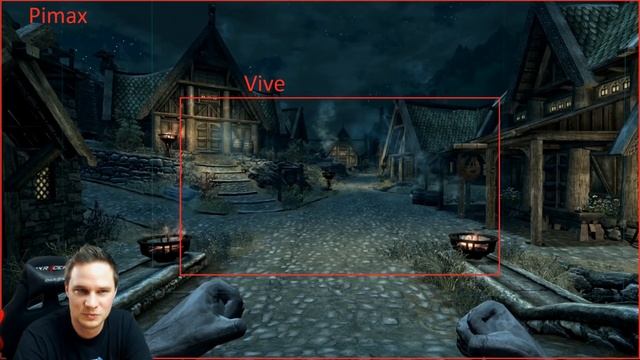 Field of View comparison - VIVE vs PIMAX - How much more can you see? [Virtual Reality] смотреть онлайн