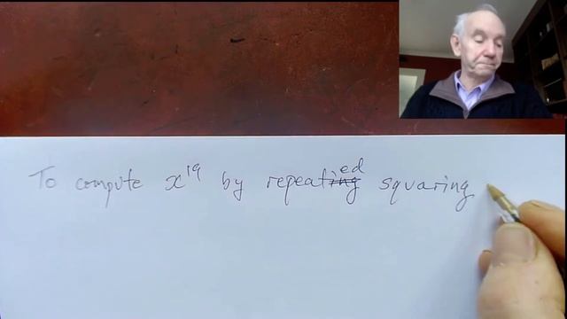 3.2 Powers by repeated squaring смотреть онлайн