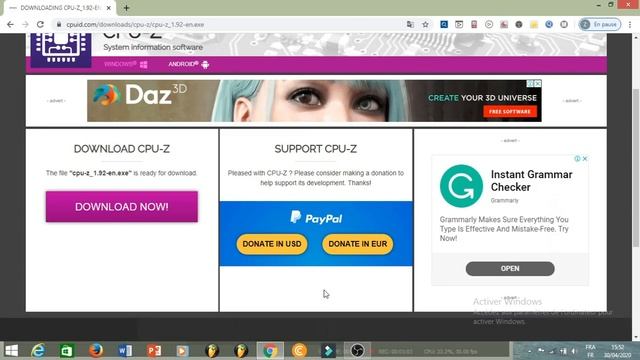 شرح كيفية تحميل برنامج Cpu-z لمعرفة مواصفات اي كمبيوتر بالتفصيل смотреть онлайн