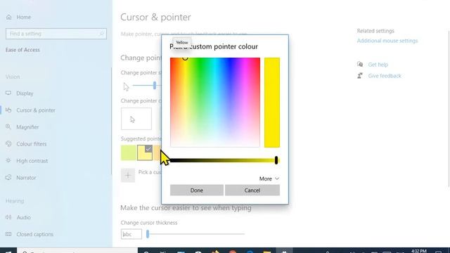 ✔️ Windows 10 Tip - Change Pointer and Cursor Size - Change Touch Feedback смотреть онлайн