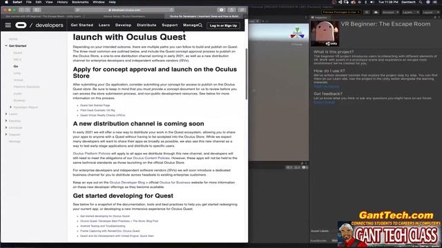 unity Learn: VR Beginner (The Escape Room - Getting Started) смотреть онлайн