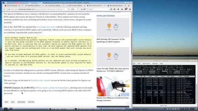 The Spectre/Meltdown Debacle is Getting Worse - Can you Be Affected? смотреть онлайн