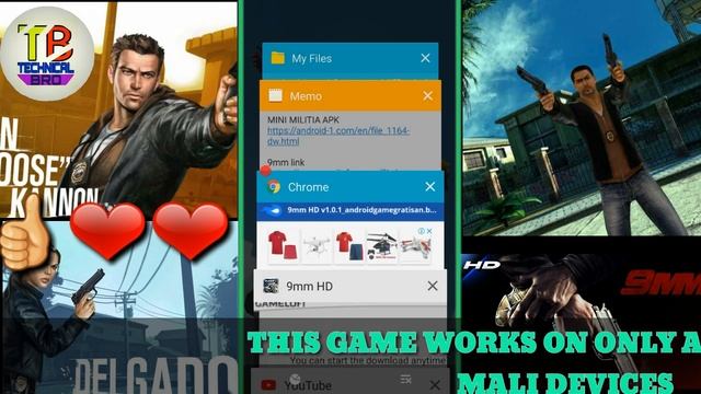(No pink screen)Download 9mm game for all android devices for free [Technical-Bro] смотреть онлайн