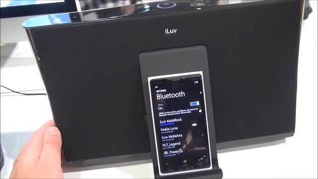 iLuv MobiRock speaker with NFC and Qi wireless charging.mp4 смотреть онлайн