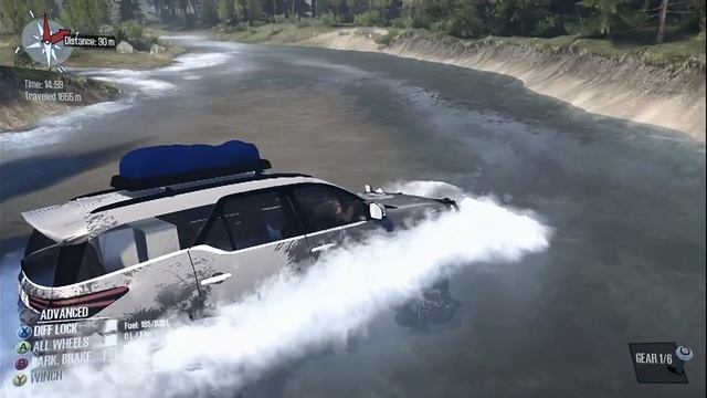 Fortuner Nyaris Tewas Terseret Arus Sungai - Mudrunner смотреть онлайн