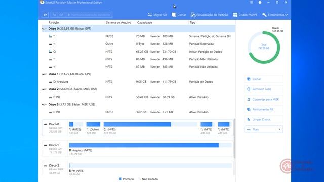 Como clonar um HD ou SDD para outro - EaseUS Partition Master 13.5 смотреть онлайн