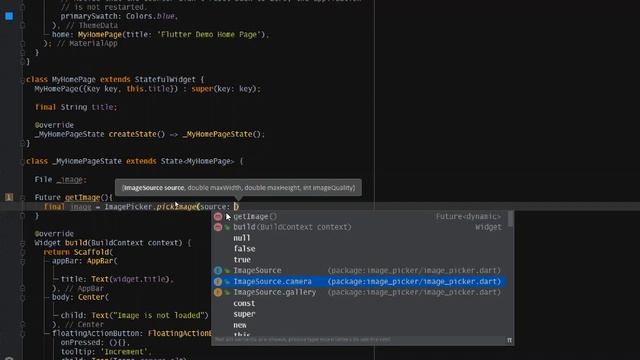 Image picker camera gallery Flutter, flutter video tutorial in English, part 38 смотреть онлайн