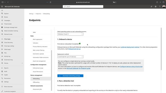 Set Up Microsoft Defender for Endpoint and Integrate with Defender for Cloud and Intune смотреть онлайн