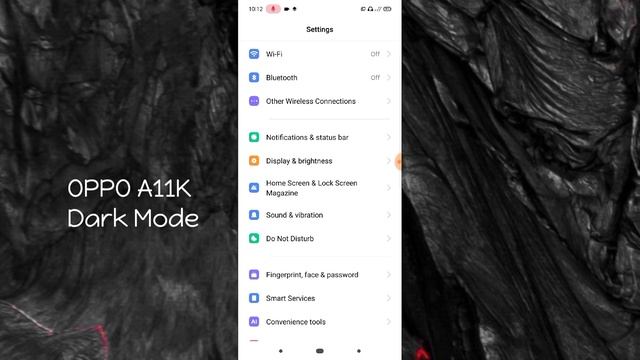 OPPO A11K Dark Mode Setting How To Use смотреть онлайн