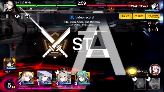[Counter:Side Sea] Ministra Challenge Mode All Medal! смотреть онлайн
