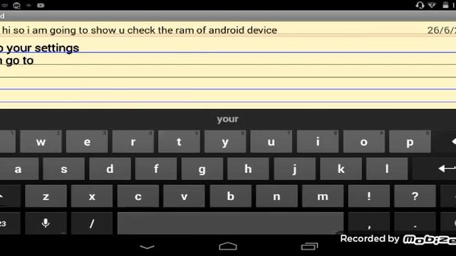 How to check your ram in android devices смотреть онлайн