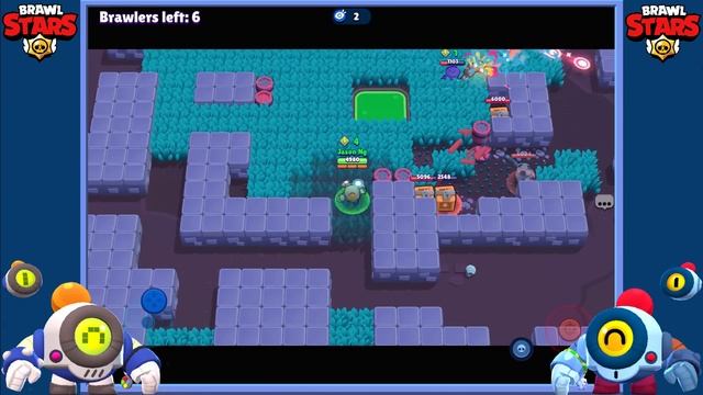 Brawl Stars Solo Showdown With Nani The Retro Skin смотреть онлайн