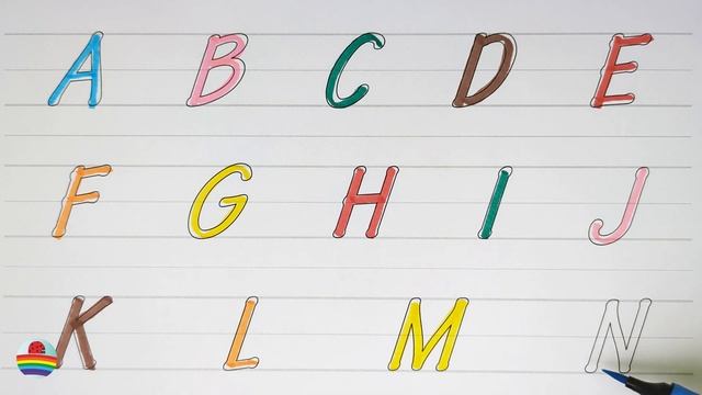 Learn to Write the English Alphabet in a Fun Way смотреть онлайн