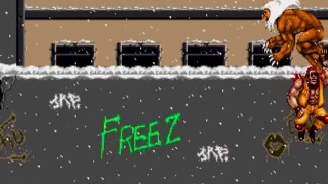 Two Crude Dudes (Sega Genesis \ Megadrive) Прохождение