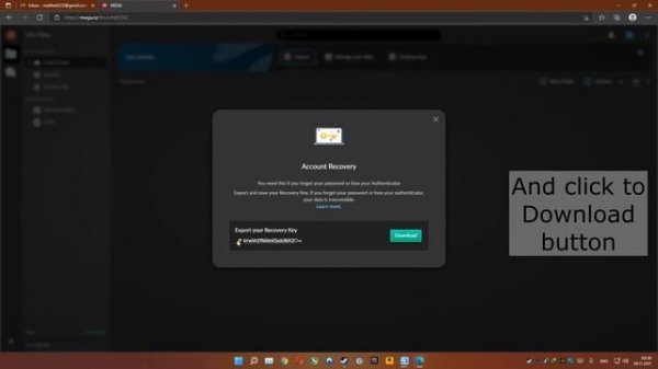 #Mega.nz cloud FORGOTTEN PASSWORD WITH #RECOVERY KEY #meganzcloud #megapasswordrecovery #mega.nz202