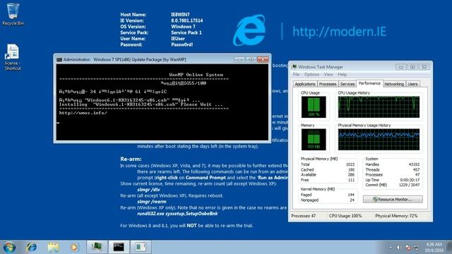 Windows 7 SP1 Update Package KB3125574的測試版 (三) смотреть онлайн